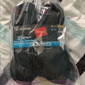 12 pair no show socks